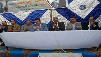 الأحزاب تحشد المواطنين بالقرى لدعم الرئيس