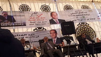 صور الرئيس السيسي تزين شوارع وميادين دمنهور 