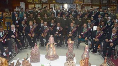 منتجات المحاربين القدماء في معرض القوات المسلحة