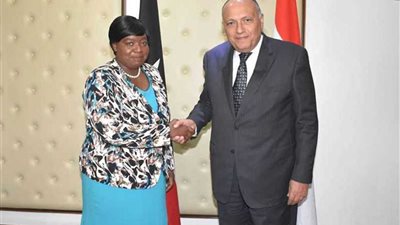 وزير الخارجية يبحث مع نظيرته الكينية العلاقات والقضايا الإقليمية