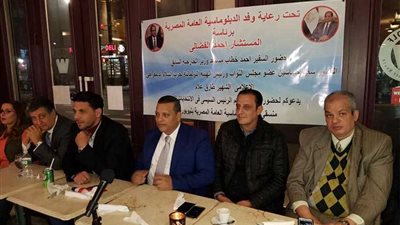 الجالية المصرية تطوف شوارع نيويورك بالأعلام والصور لدعم السيسي