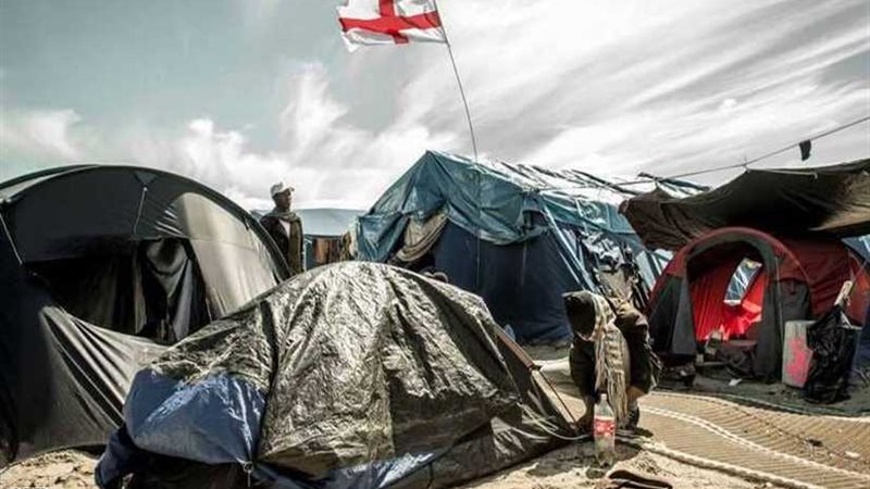 غضب من احتجار مهاجرين