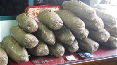 ضبط عاطل بحوزته 3 طرب حشيش بالبحيرة