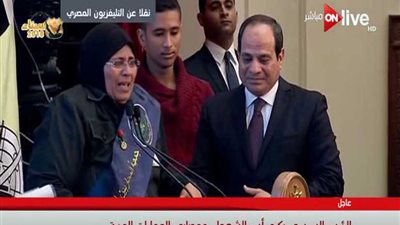 شاهد.. وصية والدة شهيد للسيسي