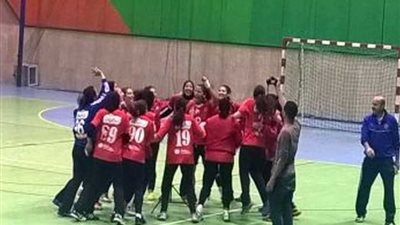 النادي الأهلي يتوج بلقب بطولة كأس مصر لكرة اليد للشابات