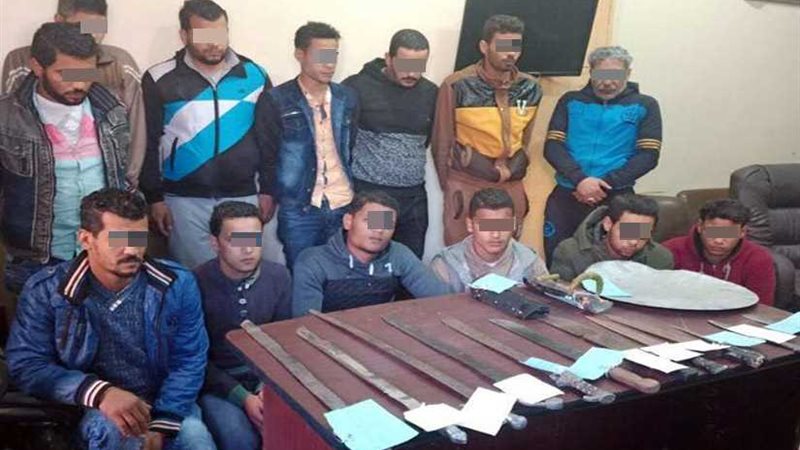 محاكمة 14 بلطجيا