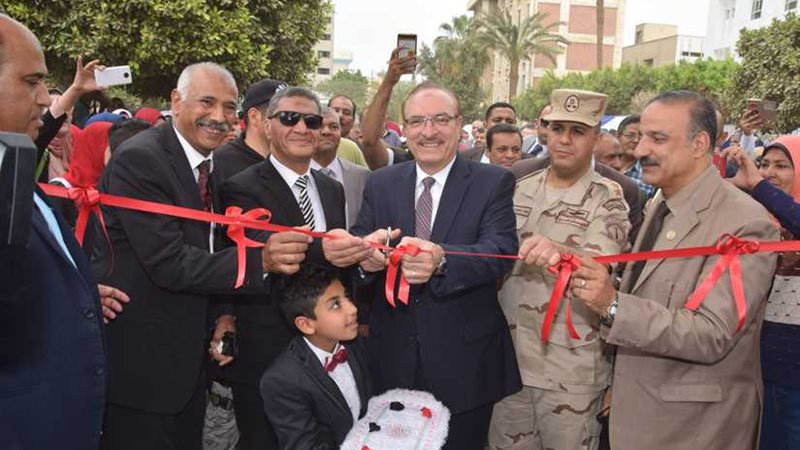 محافظ بني سويف يفتتح