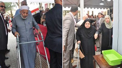 المسنين وذوي الاحتياجات الخاصة يسجلون حضورا كبيرا في اللجان الانتخابية بالسعودية