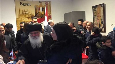 رئيس تحرير اذاعة ألمانيا تزور مقر اللجان الانتخابية بالسفارة المصرية