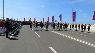 القوات المسلحة تودع شهيد البحرية بجنازة عسكرية