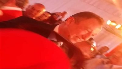 الخطيب يصل مؤتمر الأهلي لتكريم الرموز