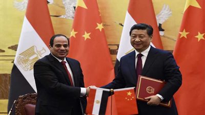 السيسي يهنئ الرئيس الصيني على توليه فترة رئاسة جديدة