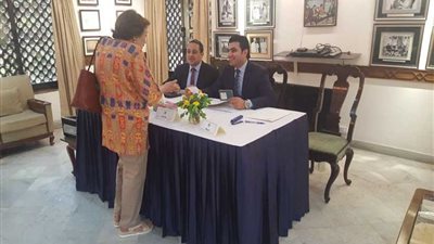 عميدة الجالية المصرية في الهند تشارك في انتخابات الرئاسة