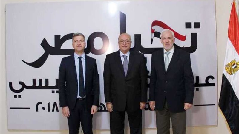 حملة السيسي تستقبل