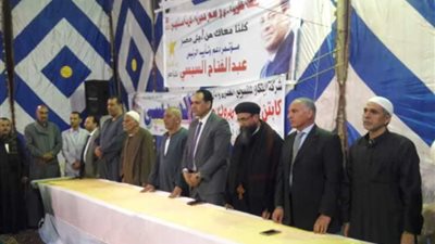 مؤتمر لدعم السيسى بـ