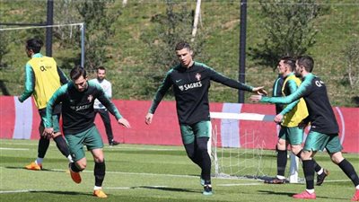 بالصور.. رونالدو جاهز لقيادة البرتغال أمام الفراعنة