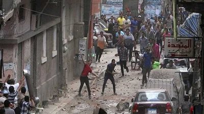 معركة بالأسلحة النارية بالعجمي