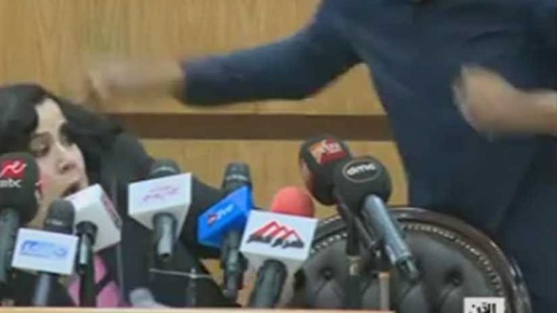 الاعتداء على مندوبة