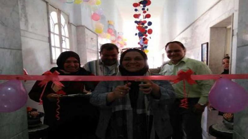 تنظيم معرض فني للمتعافين