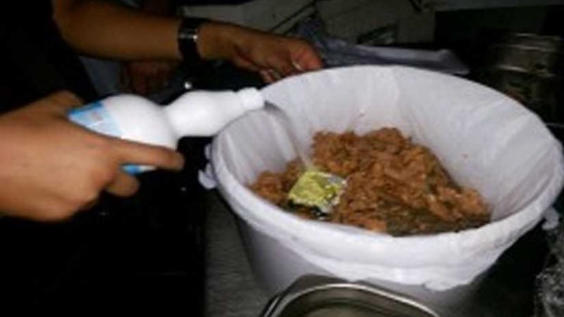 إعدام 40 كيلو أغذية