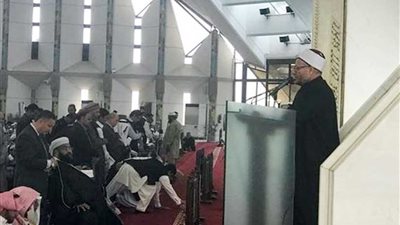 مفتى الجمهورية يلقى خطبة الجمعة في باكستان حول الرحمة