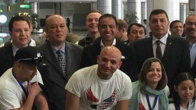 الشرطة الأمريكية وأسرهم في ضيافة معالم مصر.. صور