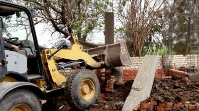 إزالة 9 حالات تعدٍ على أراضٍ زراعية بالدقهلية