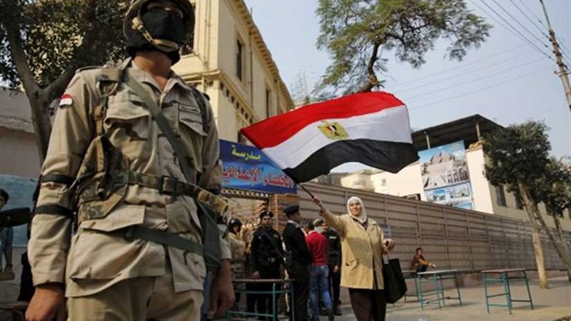 وصول قوات التأمين