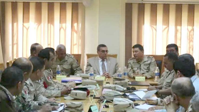 محافظ الفيوم يتفقد