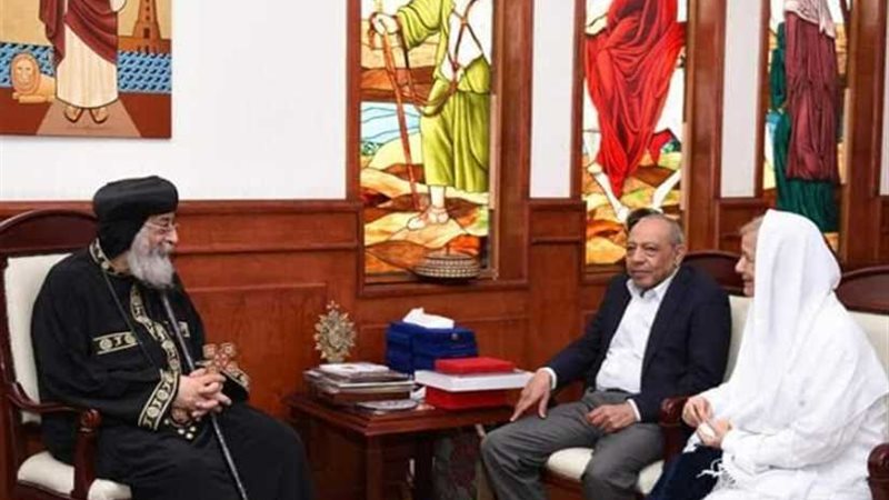 قداسة البابا يستقبل