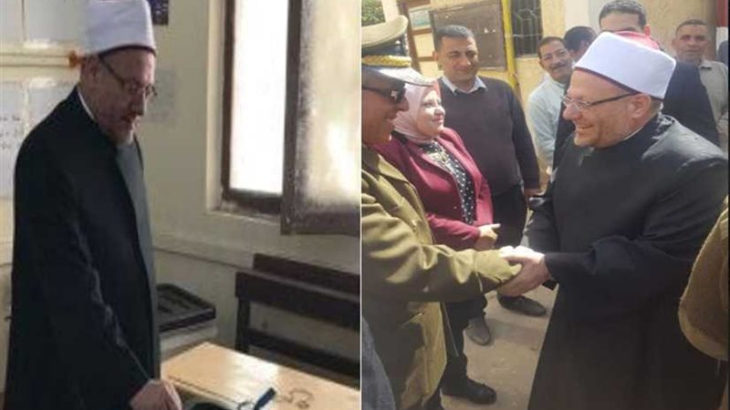 مفتي الجمهورية يدلي