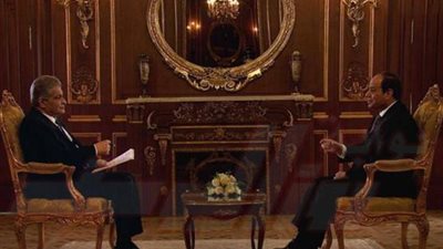 السيسى : الشعب المصرى واعى وعظيم ولا يسوده أحد بالقوة