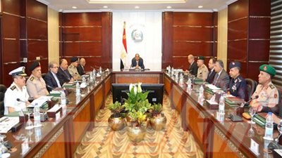 تعرف على تفاصيل اجتماع الرئيس السيسي بمجلس الدفاع الوطني‎