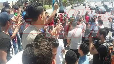 بالصور .. أمن الإسكندرية يفض وقفة اجتجاجية لطلاب الثانوية العامة ويعتقل طالبين