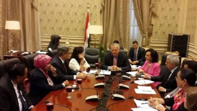 لجنة العلاقات الخارجية بالنواحي تناقش قضية الهجرة غير الشرعية