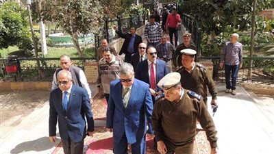 مدير أمن المنوفية يتابع سير العملية الانتخابية