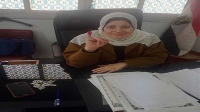 وكيل وزارة التضامن بالغربية تدلى بصوتها