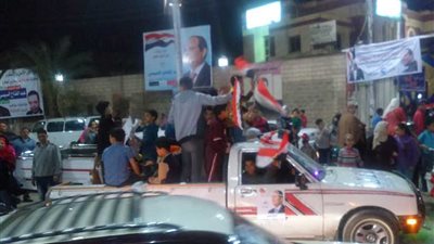 مسيرات بالمنصورة في اليوم الثاني للانتخابات الرئاسية