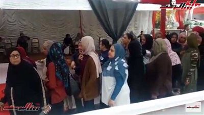بالفيديو.. السيدات تسيطر على المشهد الانتخابي في روض الفرج