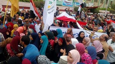 المرأة تتصدر مشهد اليوم الأخير بالمنوفية