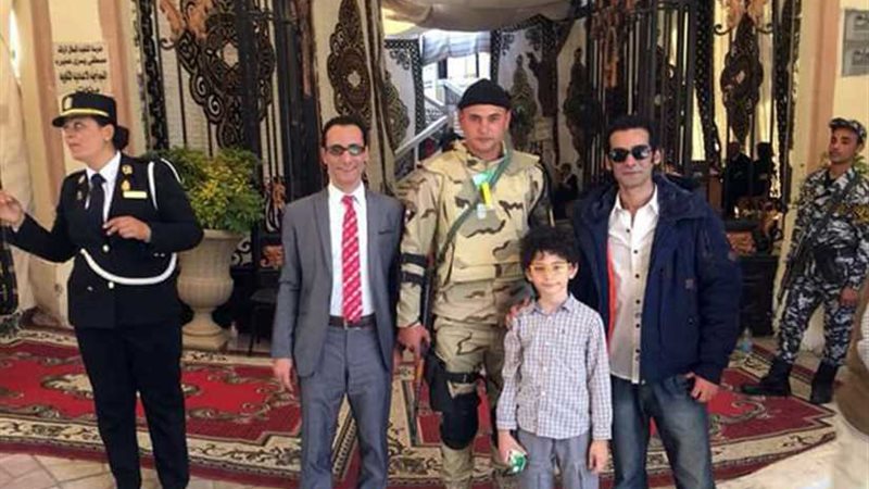 محمود فارس يدلي بصوته..