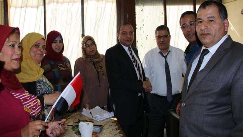 رئيسا جامعتي طنطا