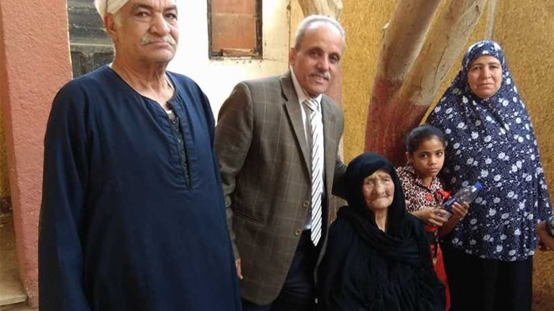 أكبر معمرة في القليوبية