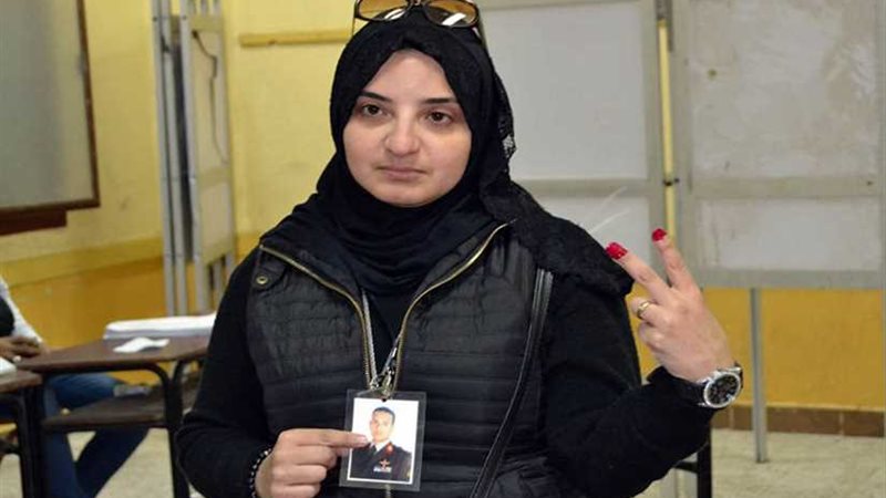 أرملة الشهيد محمد