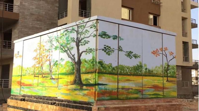 تجميل أكشاك الكهرباء