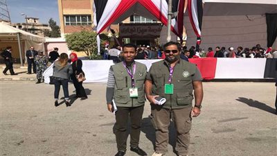 وفد جامعة الدول العربية يصل التجمع الخامس لمتابعة الانتخابات