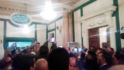 هتافات لفؤاد بدراوي فور دخوله حزب الوفد