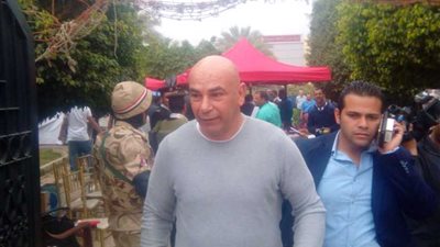 حسام حسن يدلي بصوته بالرحاب ويؤكد: سنستكمل المشروعات