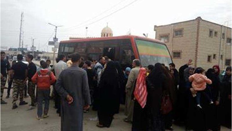 استمرار توافد أهالي