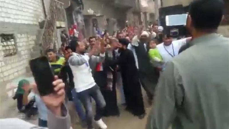 مسيرة في حب مصر للجان